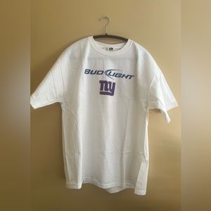 Vintage Bud Light ny giant T-shirt.